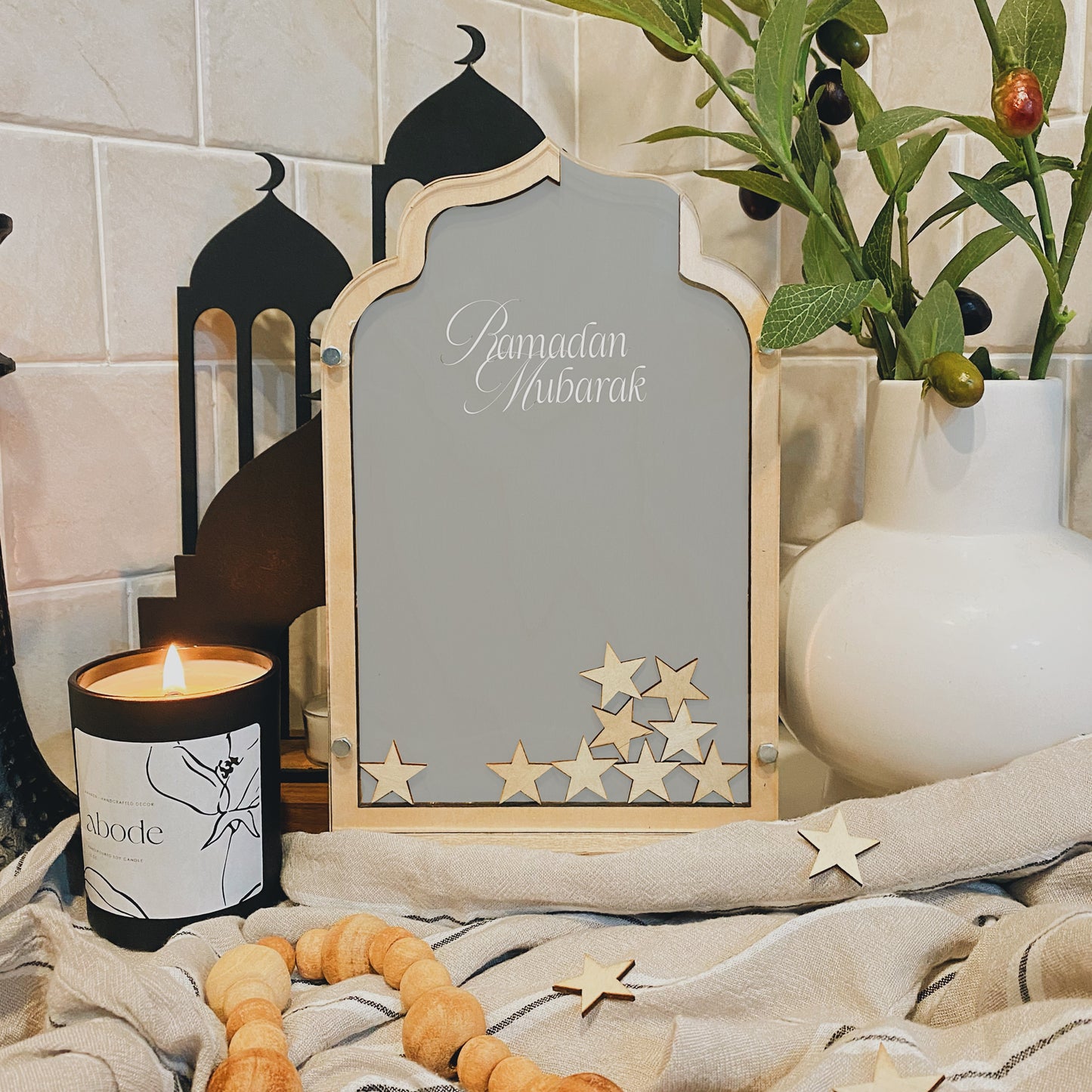 Ramadan Countdown - Mosque Shape
