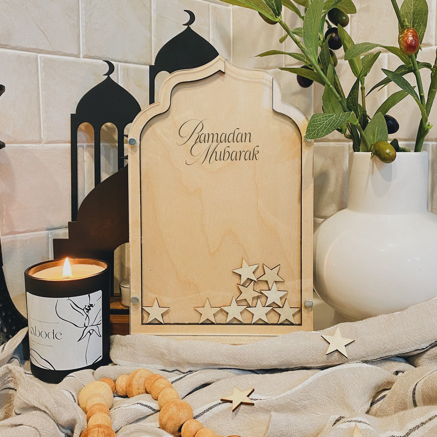 Ramadan Countdown - Mosque Shape
