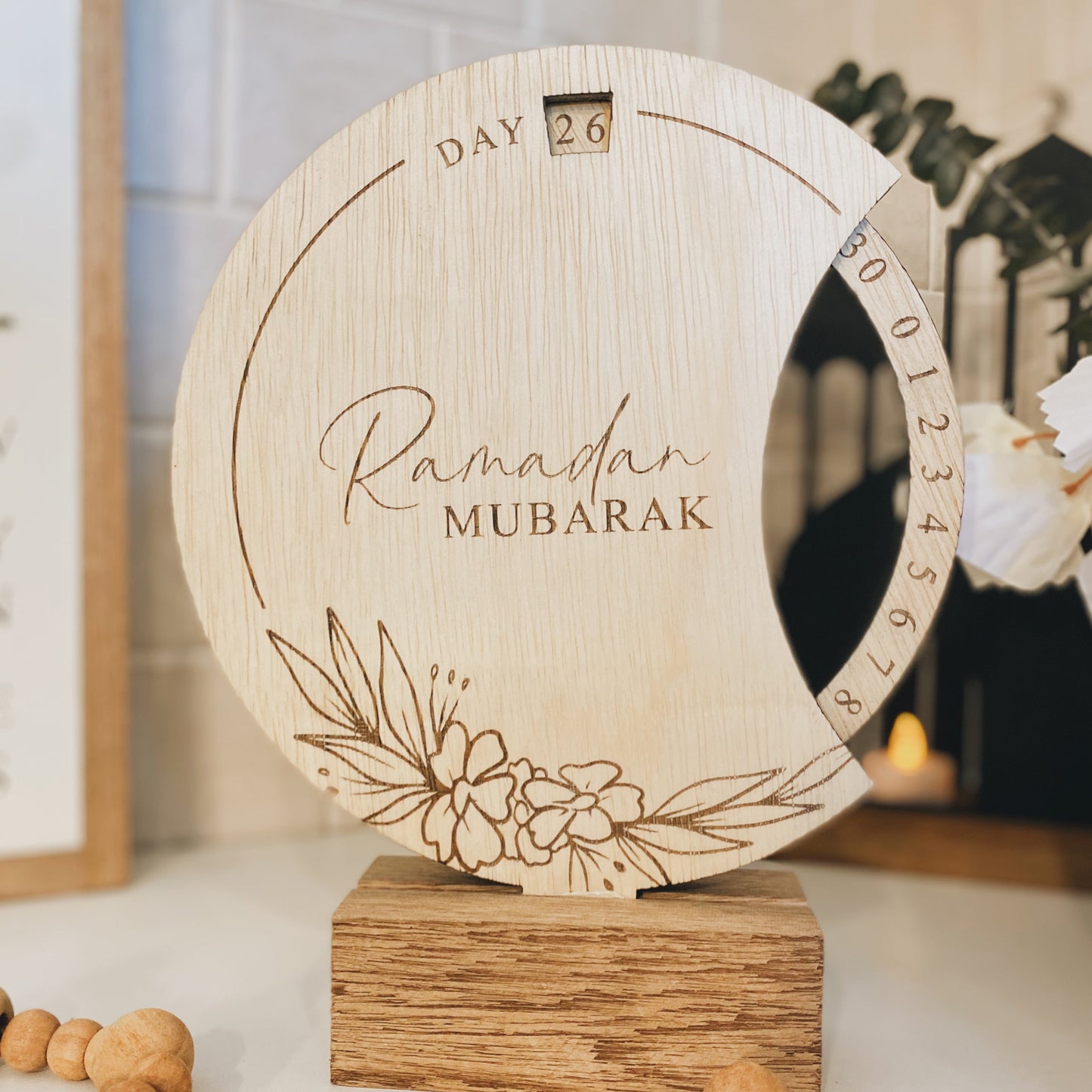 Rotating Ramadan Countdown Calendar