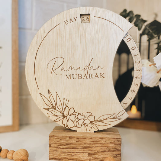 Rotating Ramadan Countdown Calendar