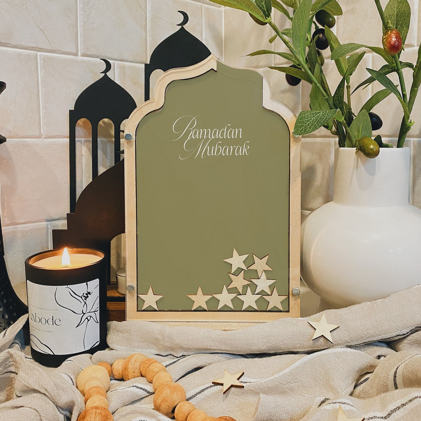 Ramadan Countdown - Mosque Shape