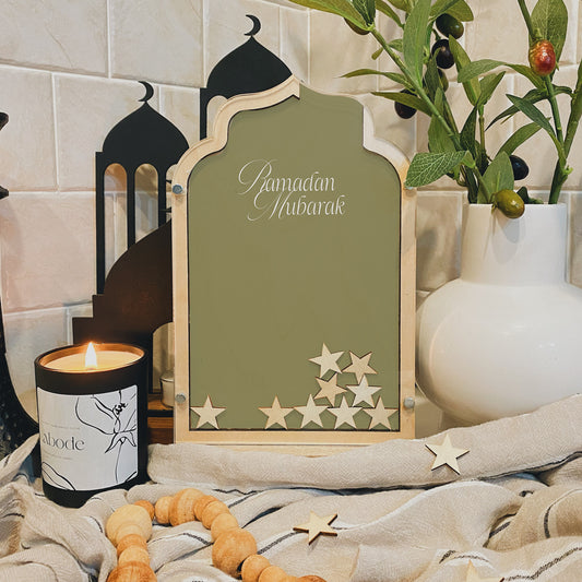 Ramadan Countdown - Mosque Shape